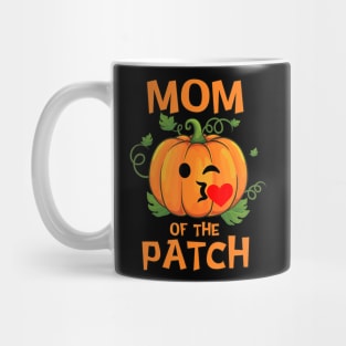 Pumpkin Mom of the Patch T Shirt Family Halloween Mug